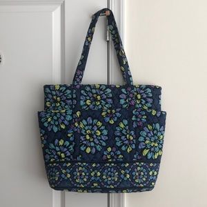 Vera Bradley Blue Floral Tote